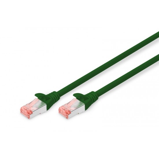 Digitus Zırhlı Patch Kablo Cat6 Yeşil (3m)