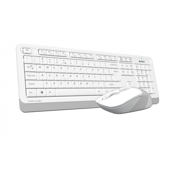 A4-Tech FG1010 Q Klavye Mouse Set Beyaz (Kablosuz)