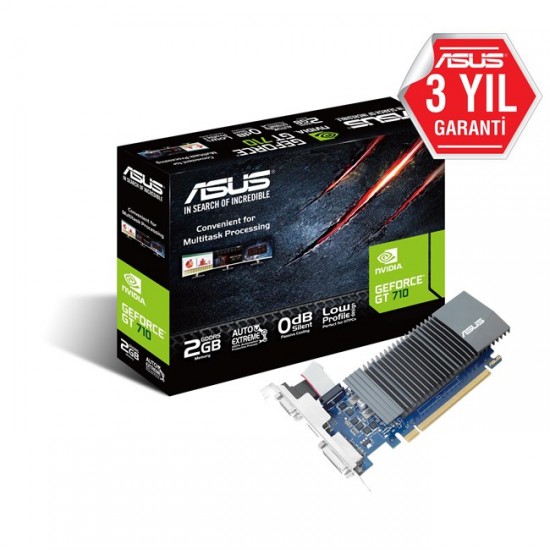 Asus GeForce GT 710-SL 2GB Evo DDR5 64Bit LP