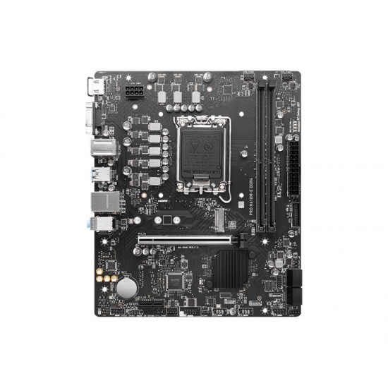 MSI Pro H610M-E D4 1700P Vga Hdmi