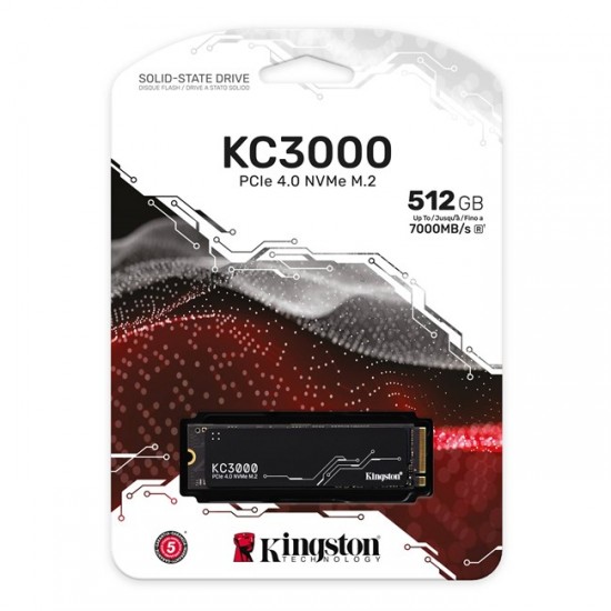 Kingston KC3000 512GB M.2 NVMe SSD(7000-3900)