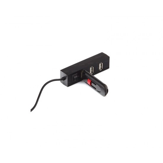 Dark 4 Port Açma/Kapama Butonlu USB2.0 Hub