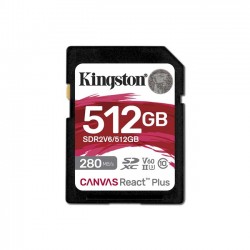 Kingston 512G SDXC Canvas React Plus (280-150)MB/s