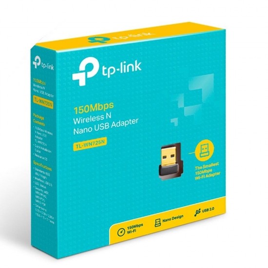 Tp-Link TL-WN725N 150Mbps Nano USB Adaptör