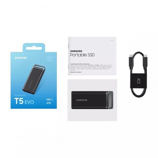 Samsung T5 Evo 4TB Usb3.2 Gen1 Siyah