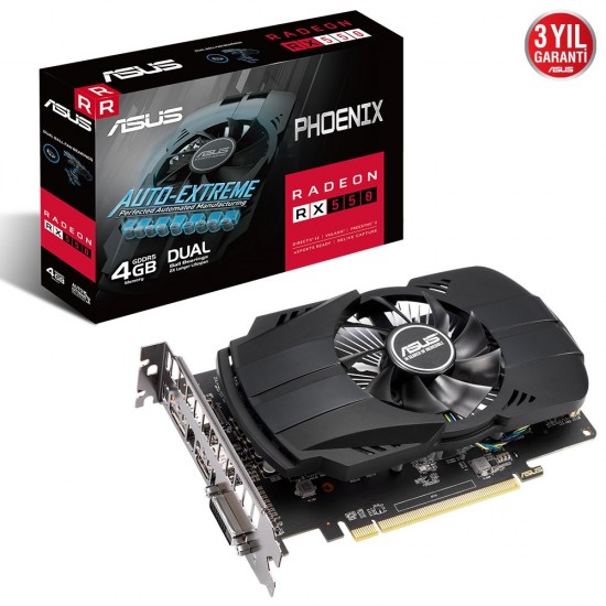 Asus Radeon RX550 4GB Phoenix Evo GDDR5 128Bit