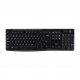 Logitech K270 Kablosuz Klavye Q Siyah 920-003761