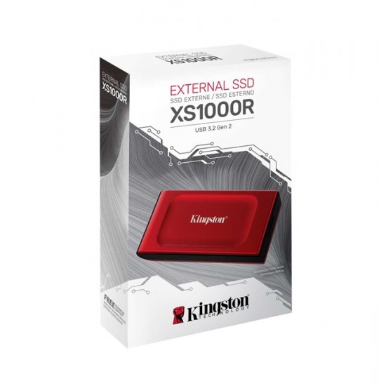 Kingston SXS1000R 1TB Usb 3.2 Taşınabilir SSD Red