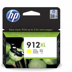 HP 3YL83AE Sarı Renkli Mürekkep Kartuş (912XL)