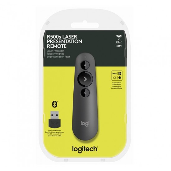Logitech Sunum Kumandası Lazer (R500S) Logitech Sunum Kumandası Lazer (R500S)