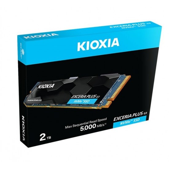 Kioxia Exceria Plus 2TB M.2 NVMe SSD (5000/3900MB)