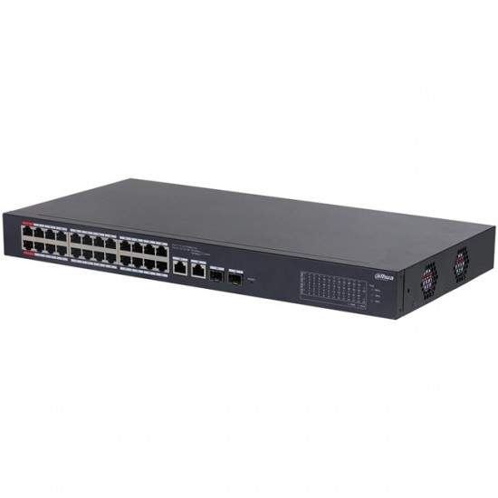 Dahua 24 Port 100Mbps Cloud PoE (CS4226-24ET-375)