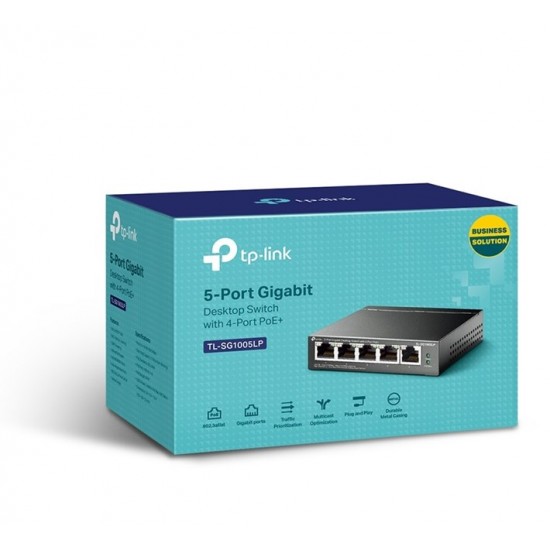 Tp-Link TL-SG1005LP 5 Port Gigabi 4Port Poe Switc