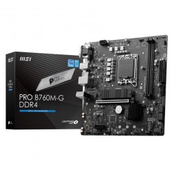 MSI Pro B760M-G D4 1700P Vga Hdmi Dp