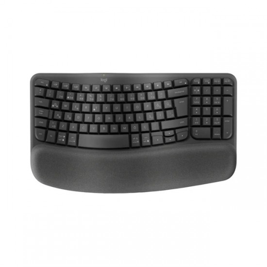 Logitech Wave Keys Kablosuz Klavye Q TR Siyah