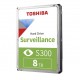 Toshiba S300 Pro 8TB 7200Rpm 256MB - HDWT380UZSVA