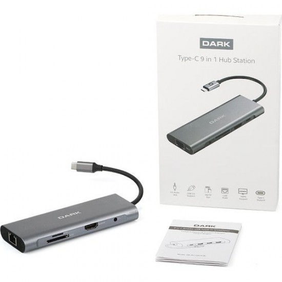 Dark DK-AC-U31X36 USB 3.1Type C Ethernet/HDMI