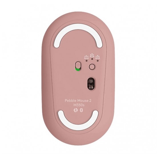 Logitech M350s Pebble 2 Pembe Bluetooth Mouse