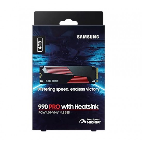 Samsung 990 Pro 4TB M.2 NVMe 7450/6900 Soğutuculu