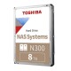 Toshiba N300 8TB 7200Rpm 256MB - HDWG480UZSVA