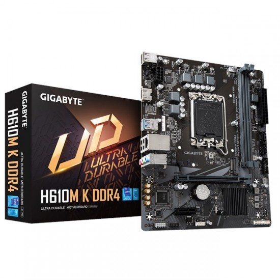 Gigabyte H610M K D4 1700P Hdmi Usb3.2