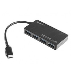 Dark DK-AC-USB31X4 4 Port Usb3.0 Type-C Hub