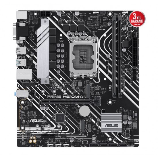 Asus Prime H610M-A D5 Csm 1700P Vga Hdmi Dp