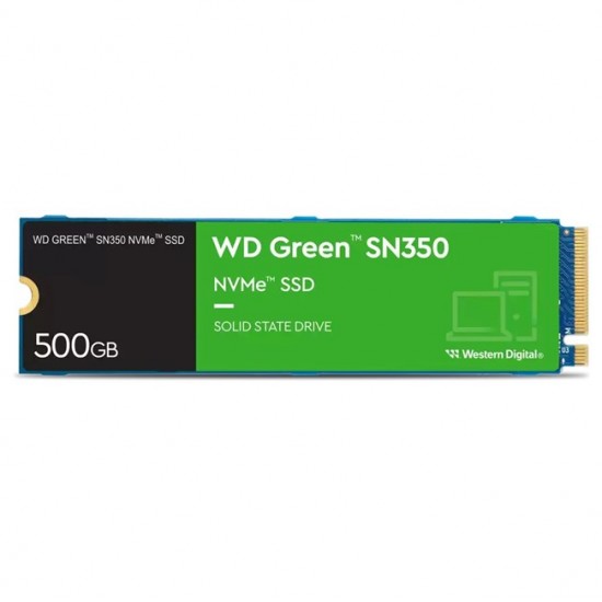 WD Green SN350 500GB M.2 NVMe SDD (2400/1500)