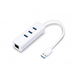 TP-Link UE330 USB 3xPort ve Gigabit Ethernet