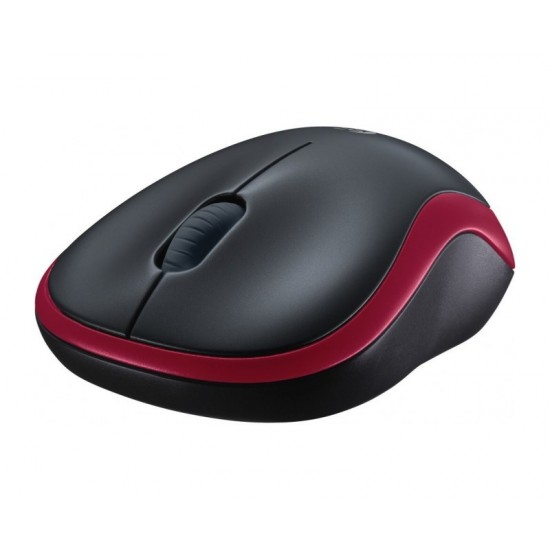 Logitech M185 Kablosuz Mouse Usb Kırmız 910-002237