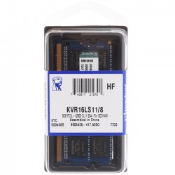 Kingston 8GB 1600 DDR3L KVR16LS11/8WP (NB)