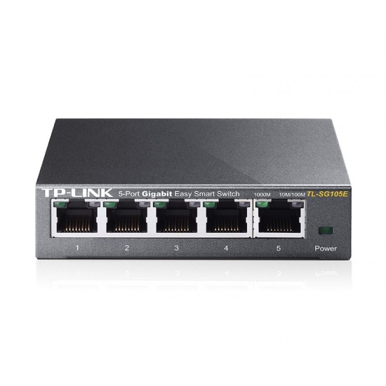 Tp-Link TL-SG105E 5 Port Gigabit Switch Tp-Link TL-SG105E 5 Port Gigabit Switch