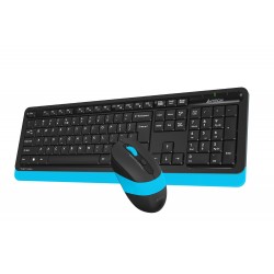 A4-Tech FG1010 Q Klavye Mouse Set Mavi (Kablosuz)