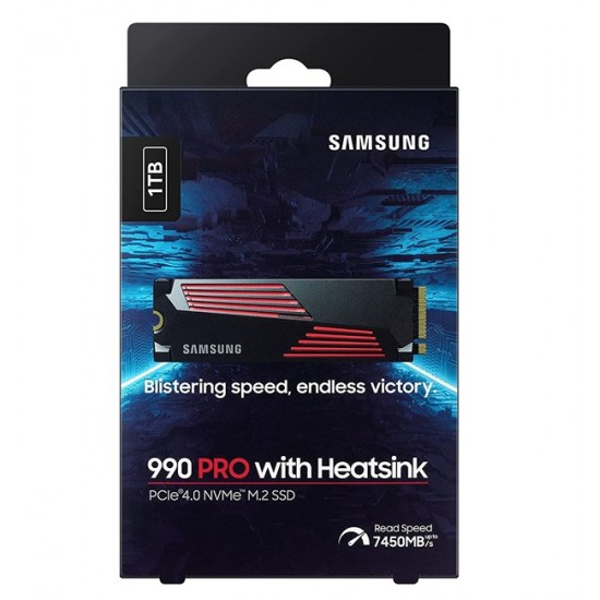 Samsung 990 Pro 1TB M.2 NVMe 7450-6900 Soğutuculu