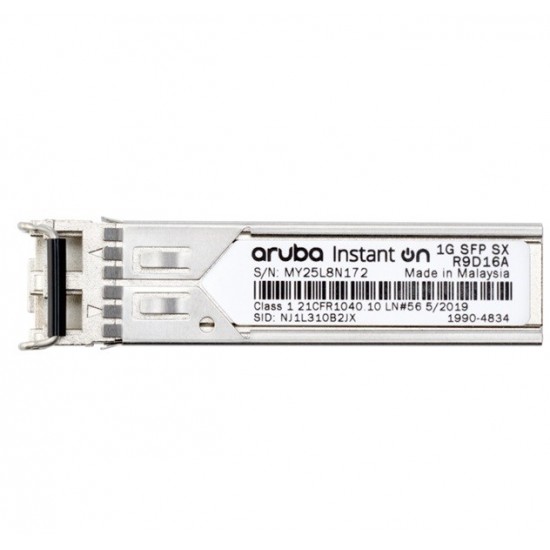 HPE Aruba Ion R9D16A 1g Sfp Lc Sx 500M Mmf Xcvr