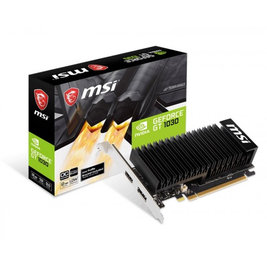 MSI GeForce GT 1030 2GHD4 LP 2GB OC GDDR4 64Bit