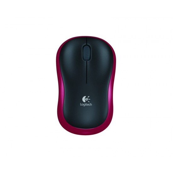 Logitech M185 Kablosuz Mouse Usb Kırmız 910-002237