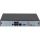 Dahua NVR2104HS-P-4KS3 4 Kanal POE H.265 NVR 1x20T