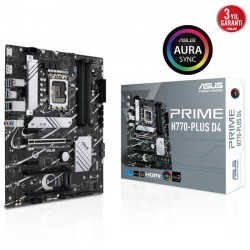 Asus Prime H770-Plus D4 1700P Hdmi Dp