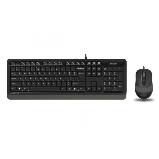 A4-Tech F1010 Q Klavye Mouse Set Gri USB - MM