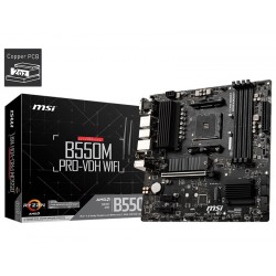 MSI B550M Pro Vdh Wifi AM4 Ryzen DDR4 Vga Hdmi Dp