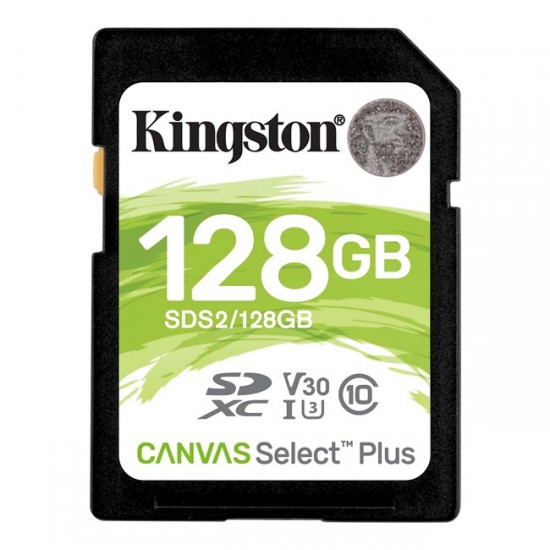 Kingston 128GB SDXC Canvas 100MB/s SDS2/128GB