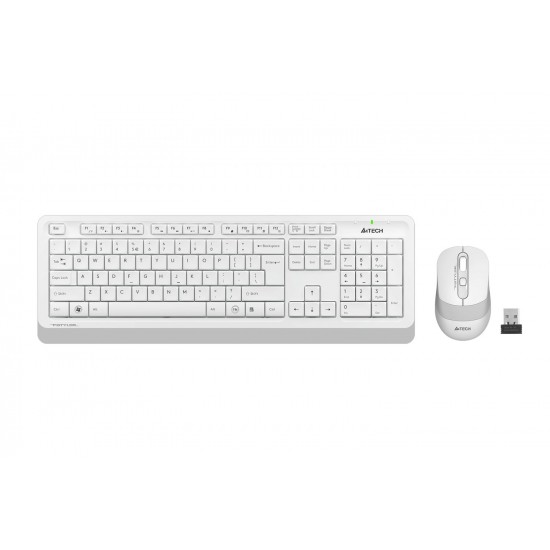 A4-Tech FG1010 Q Klavye Mouse Set Beyaz (Kablosuz)