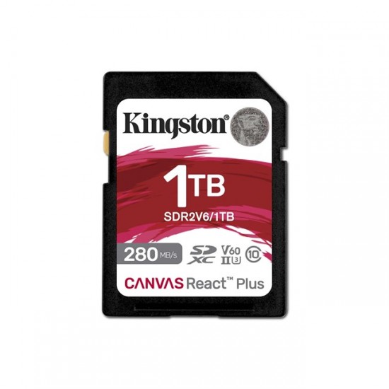 Kingston 1TB SDXC Canvas React Plus (280-150)MB/s