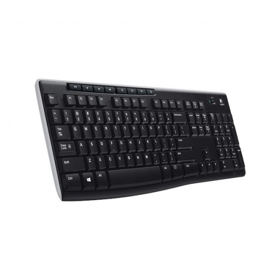 Logitech K270 Kablosuz Klavye Q Siyah 920-003761