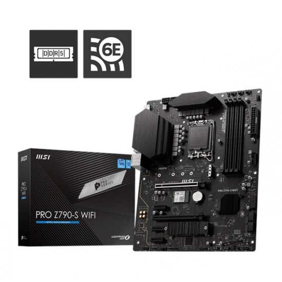 MSI Pro Z790-S Wifi D5 1700P Hdmi Dp Type-C