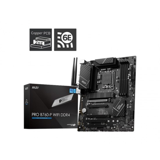 MSI Pro B760-P Wifi D4 1700P Hdmi Dp