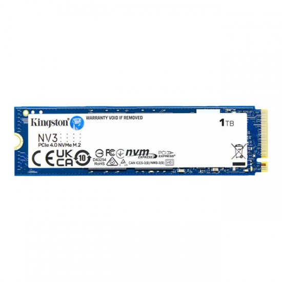 Kingston NV3 1TB M.2 NVMe SSD (6000-4000MBs)