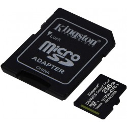 Kingston 256GB Micro SD Canvas 100MB SDCS2/256GB