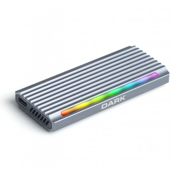 Dark DK-AC-DSEM5 Type-C-M.2 RGB NVMe Disk Kutusu